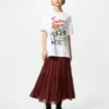 Unisex Studio Ghibli UT grafisk T-skjorte