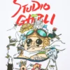 Unisex Studio Ghibli UT grafisk T-skjorte