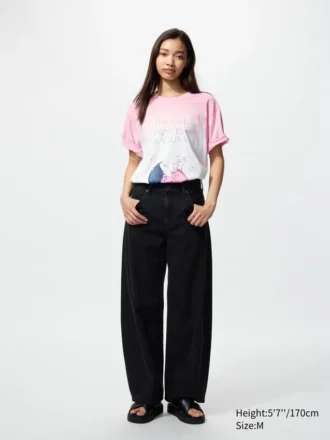 Unisex Studio Ghibli UT grafisk T-skjorte | Fortellingen om prinsesse Kaguya