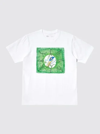 Unisex Studio Ghibli UT grafisk T-skjorte | Gutten og hegren