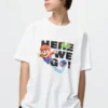 Unisex Super Mario Galaxy Movie UT grafisk T-skjorte