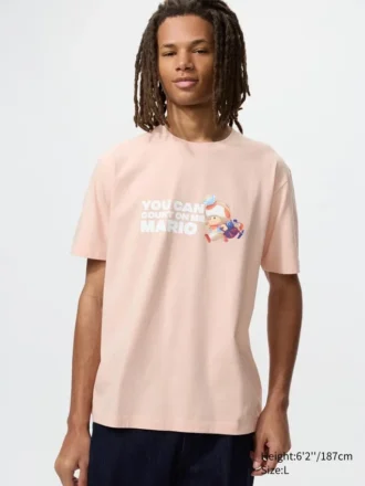 Unisex Super Mario Galaxy Movie UT grafisk T-skjorte