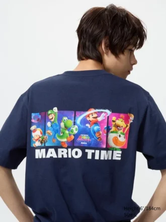 Unisex Super Mario Galaxy Movie UT grafisk T-skjorte