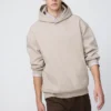 Unisex-sweatshirt, oversized gensere med hette
