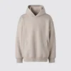 Unisex-sweatshirt, oversized gensere med hette