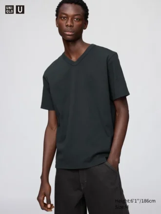 Unisex T-skjorte med V-hals