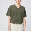 Unisex T-skjorte med V-hals