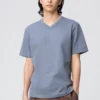 Unisex T-skjorte med V-hals