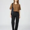 Unisex T-skjorte med V-hals