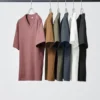 Unisex T-skjorte med V-hals