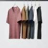 Unisex T-skjorte med V-hals