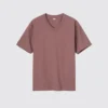 Unisex T-skjorte med V-hals