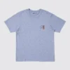 Unisex Ukiyo-E Blue UT grafisk T-skjorte
