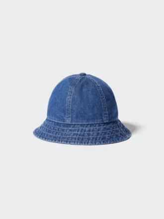 Unisex UV-beskyttende denim Metro-hatt