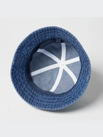 Unisex UV-beskyttende denim Metro-hatt