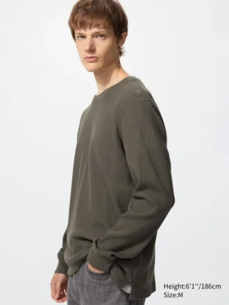 Unisex vaffel-T-skjorte