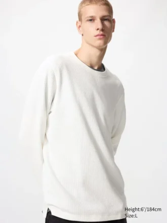 Unisex vaffel-T-skjorte