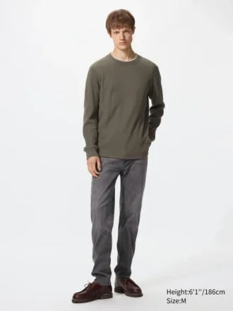 Unisex vaffel-T-skjorte
