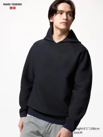 Unisex vaskbar 3D Knit-strikket hettegensere