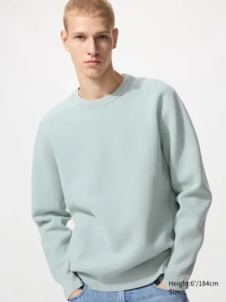 Unisex vaskbar Milano-ribbestrikket genser