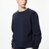 Unisex vaskbar Milano-ribbestrikket genser