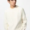 Unisex vaskbar Milano-ribbestrikket genser