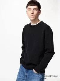 Unisex vaskbar Milano-ribbestrikket genser