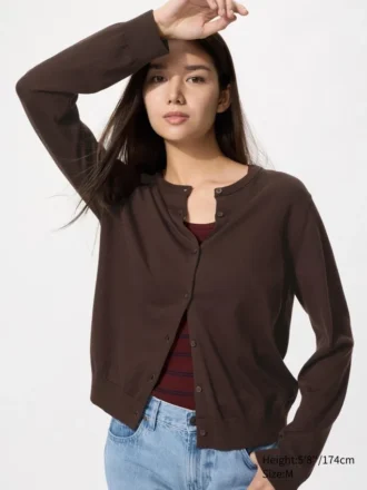 UV-beskyttende cardigan for kvinner