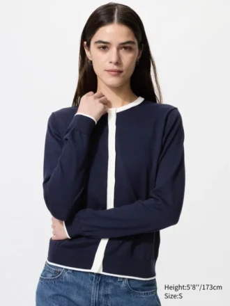 UV-beskyttende cardigan for kvinner | Color Block