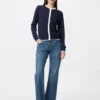 UV-beskyttende cardigan for kvinner | Color Block