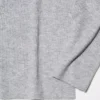 Vaskbar ribbestrikket cardigan for kvinner