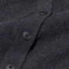Vaskbar ribbestrikket cardigan for kvinner