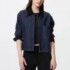 Vaskbare ribbestrikkede shorts for kvinner