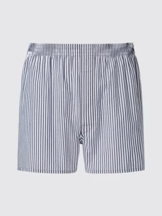 Vevde badeshorts for menn | London Striped