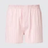 Vevde herrebadeshorts | Stripet